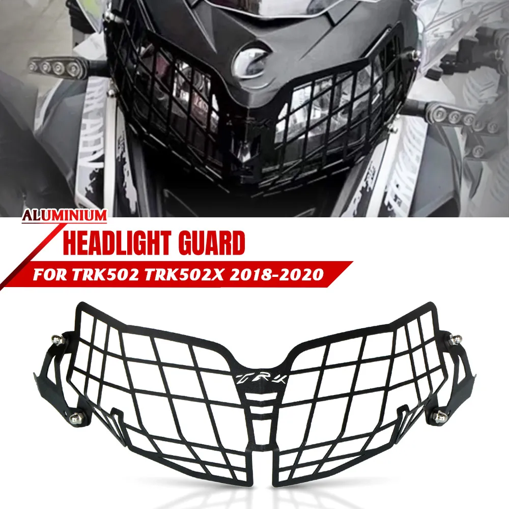 

For BENELLI TRK 502 X TRK502X 2018 2019 2020 2021 Motorcycle Headlight Guard Grille Cover Protector Protection Modification