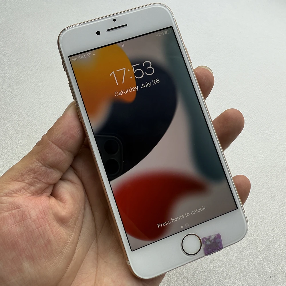 هاتف Apple iPhone 7 الأصلي بسعة 32 جيجابايت/128 جيجابايت/256 جيجابايت ROM 4G LTE هاتف محمول بشاشة 4.7 بوصة يعمل باللمس وبصمة الإصبع والهواتف الذكية غير مقفلة 90% جديد