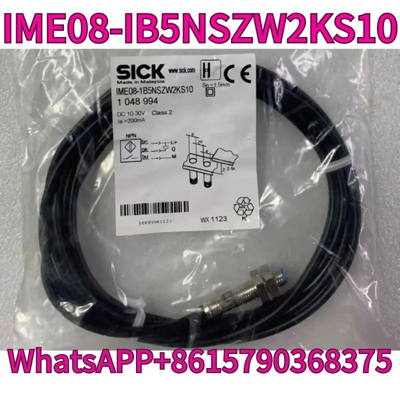 New proximity switch IME08-IB5NSZW2KS10 with a one-year warranty for quick delivery