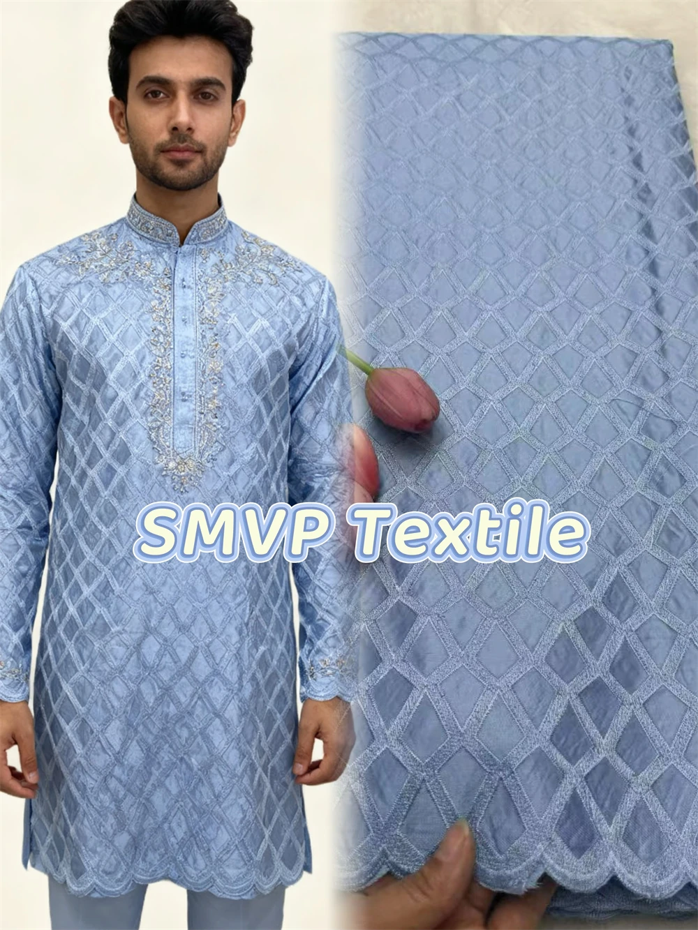 Tecido de renda de tule nigeriano africano 100% algodão renda suíça vestido de costura de alta qualidade damasco polonês luxo algodão bordado puro