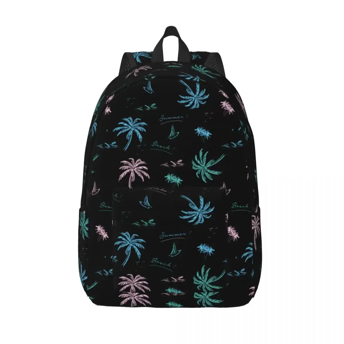 

Hawaii Style Leaf Backpack Middle High College School Student Bookbag Teens Daypack Travel