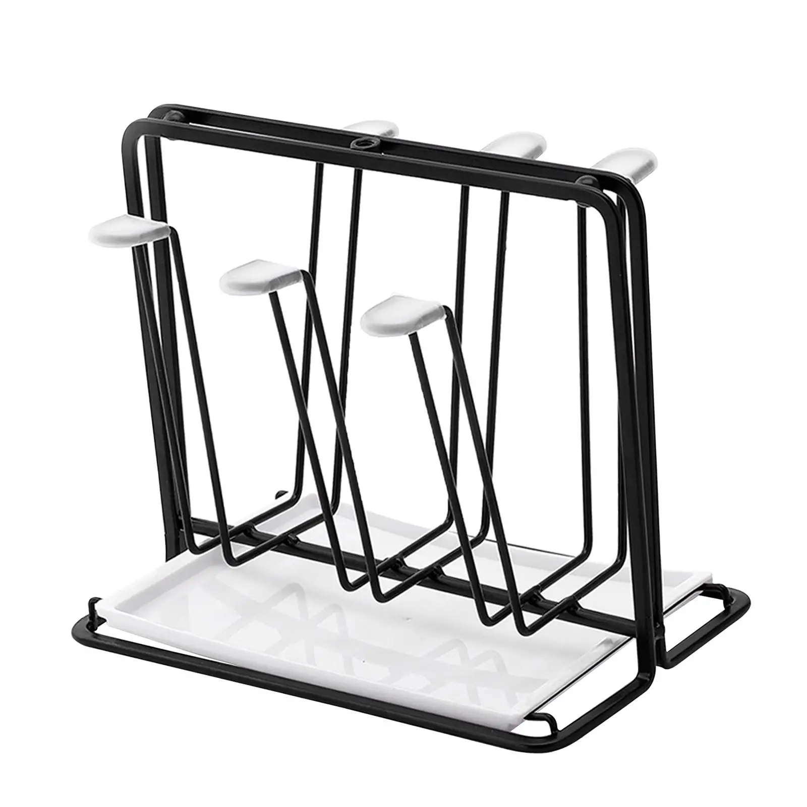 Minimalist Cup Mug Drying Rack Holder Iron Durable Mug Hanger for Glass Cup Tea Cup Decoration Storage Rack Organizer Holder