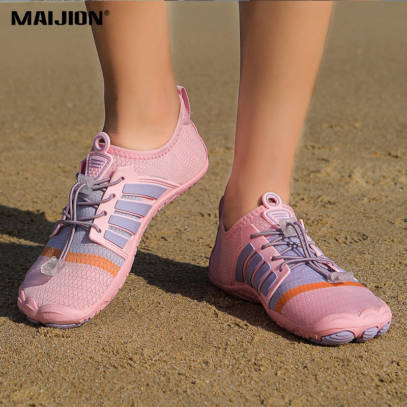 Outdoor Quick Dry Water Shoes for Men Breathable Women's Barefoot Beach Aqua Shoes Unisex Non-slip Fishing Surfing Wading Shoes