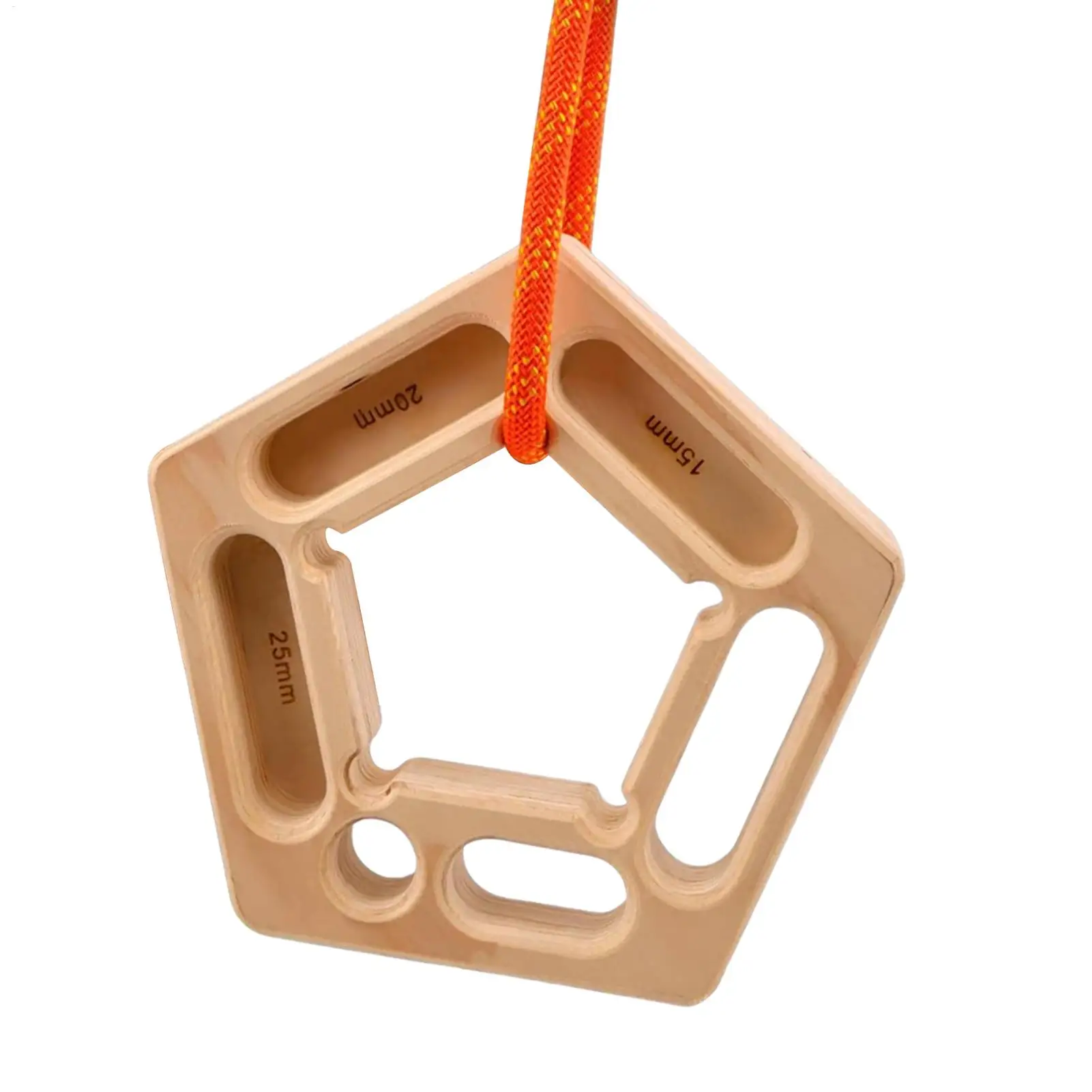 1 قطعة تسلق الصخور إصبع المقوي مجلس سحب ما يصل مجلس Hangboard المدرب المحمولة قبضة الساعد تقوية ممارسة أداة #5