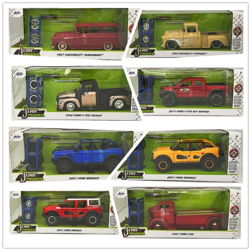 All 1:24 1956 Ford F-100 Pickup High Simulation Diecast Car Metal Alloy Model Car for kids Gift Collection J138