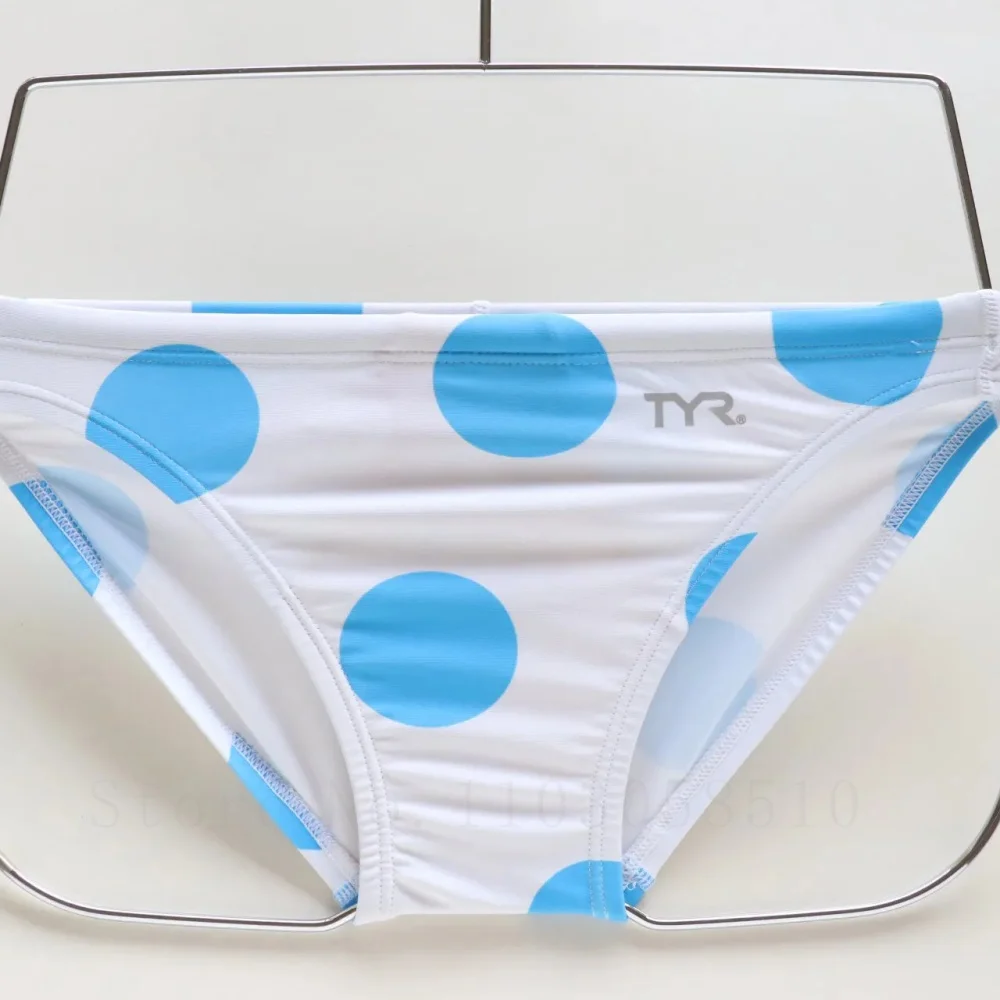 Men's Swimsuit Bikini with Elastic Drawstring Outdoor Sports Pool Training Quick-drying Briefs Team-specific Racing Underwear