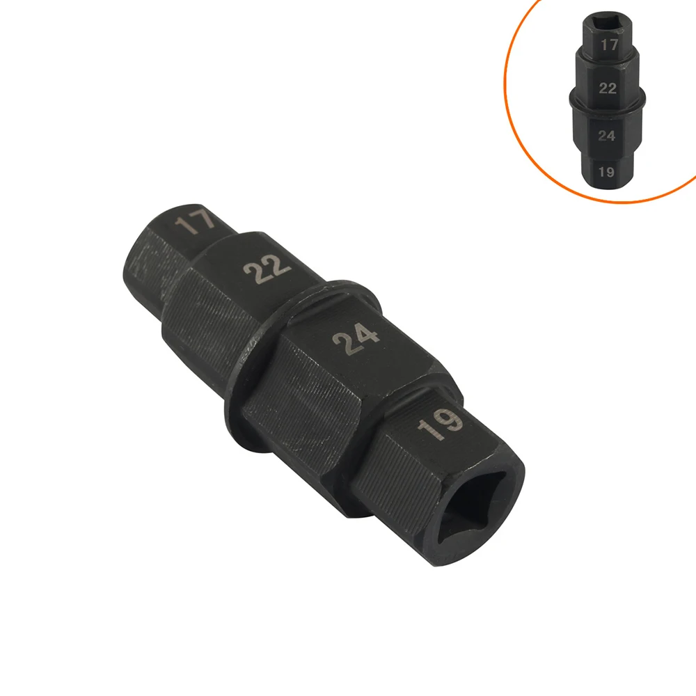 Suitable For Motorcycle Front Wheel Spindle Disassembly Wrench, Hexagonal Socket Repair Tool