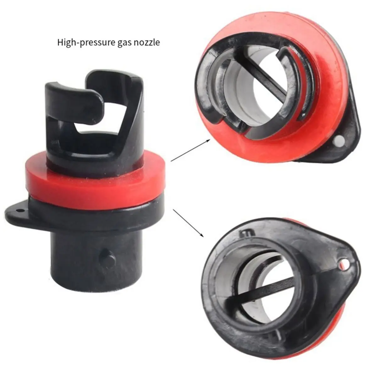 Inflatable Air Pump Hose Inflator Accessories Paddle Board Pump Adapter Set for Pool Swimming Ring Rubber Boat Mat Kayak