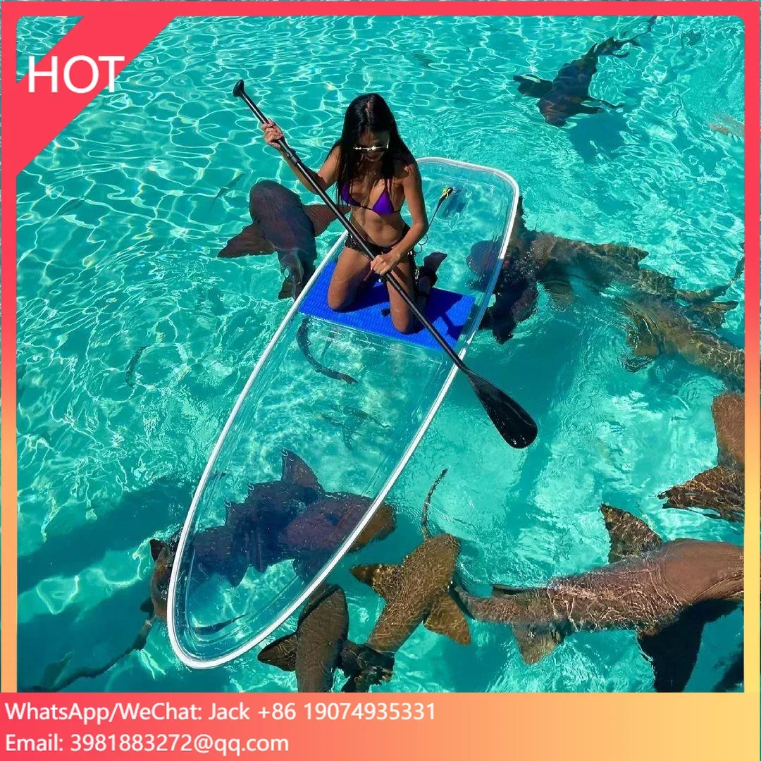 

Favorite 2025 New Trendy Inflatable Wholesale Transparent Sup Paddle Board For Surfing