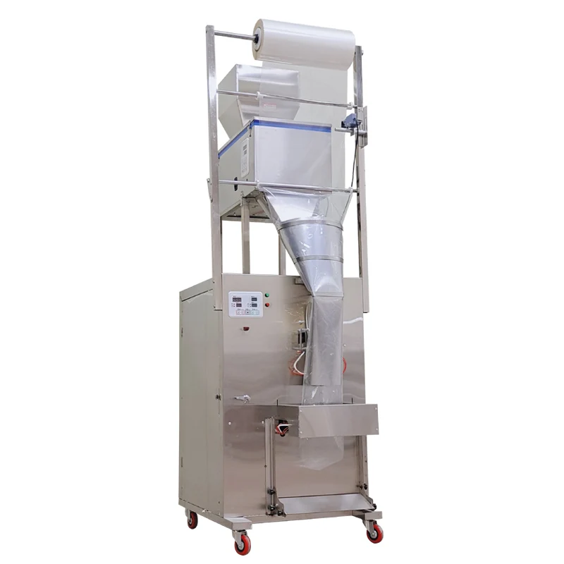 

Automatic Weighing Packing Machine For Powder Granule Tea Food Dried Fruit Screw Seasoning Sealing Packaging Machine