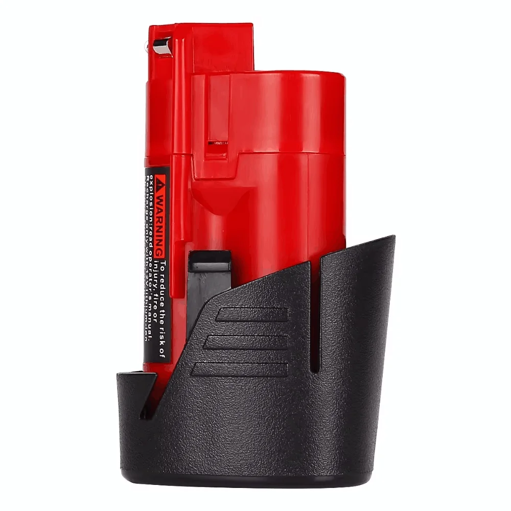 2000 мАч, 12 В, 12 В, литий-ионный аккумулятор M12 для аккумуляторных электроинструментов Milwaukee 48-11-2401 48-11-2402 48-11-2411 M12 XC, БЕСПЛАТНАЯ ДОСТАВКА