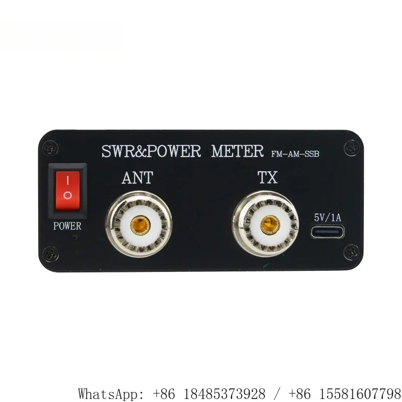 CQV-SWR120 Digital SWR Power Meter 1.8-54MHz Color Screen RF Power Standing Wave Meter For Shortwave Radio