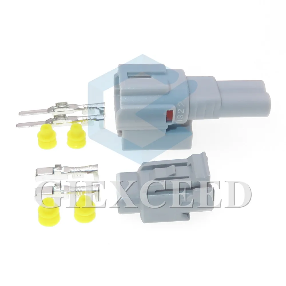 2 مجموعات 2 دبوس السيارات التوصيل مقبس مقاوم للماء التيار المتناوب الجمعية 6189-0388 6188-0229 للسيارات #4