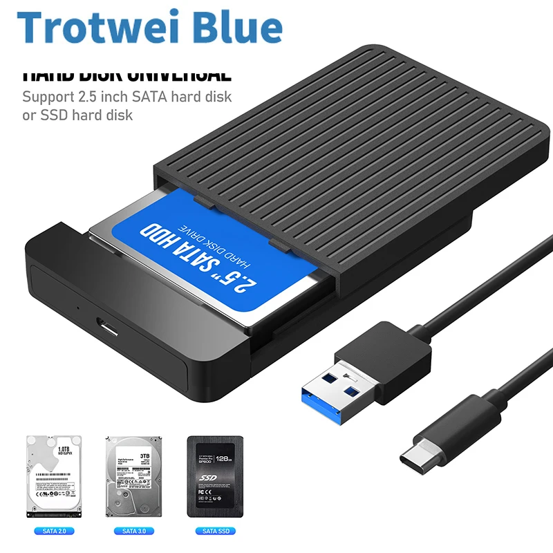 Case Hd Externo USB 3.0 For 2.5