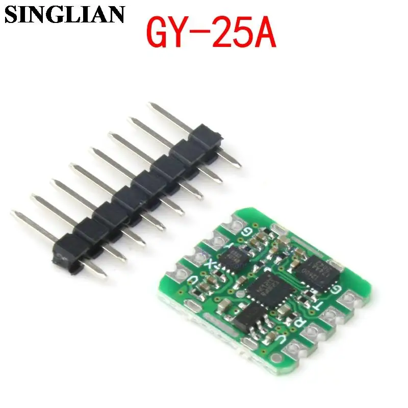 GY-25A High-precision Dual Axis Inclination Sensor Module Replace SCA60C Analog Serial Port Inclination Detection Sensor Module