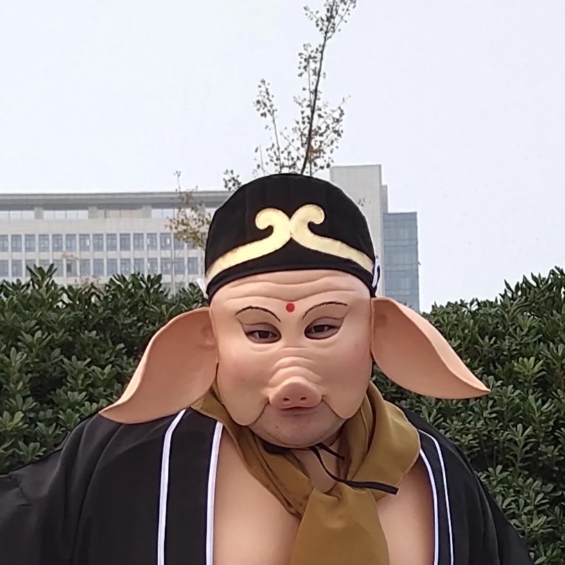Sun Wukong Zhu Bajie Mask Journey To The West‌ Cosplay Accessories TV Movie Prop Funny Pig Masks