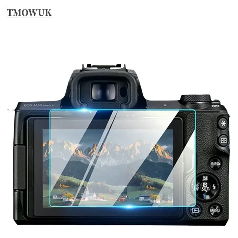 For Canon 600D 60D EOSM2 EOSM UV-Cured Tempered Glass With Alignment Stickers (3-Position)