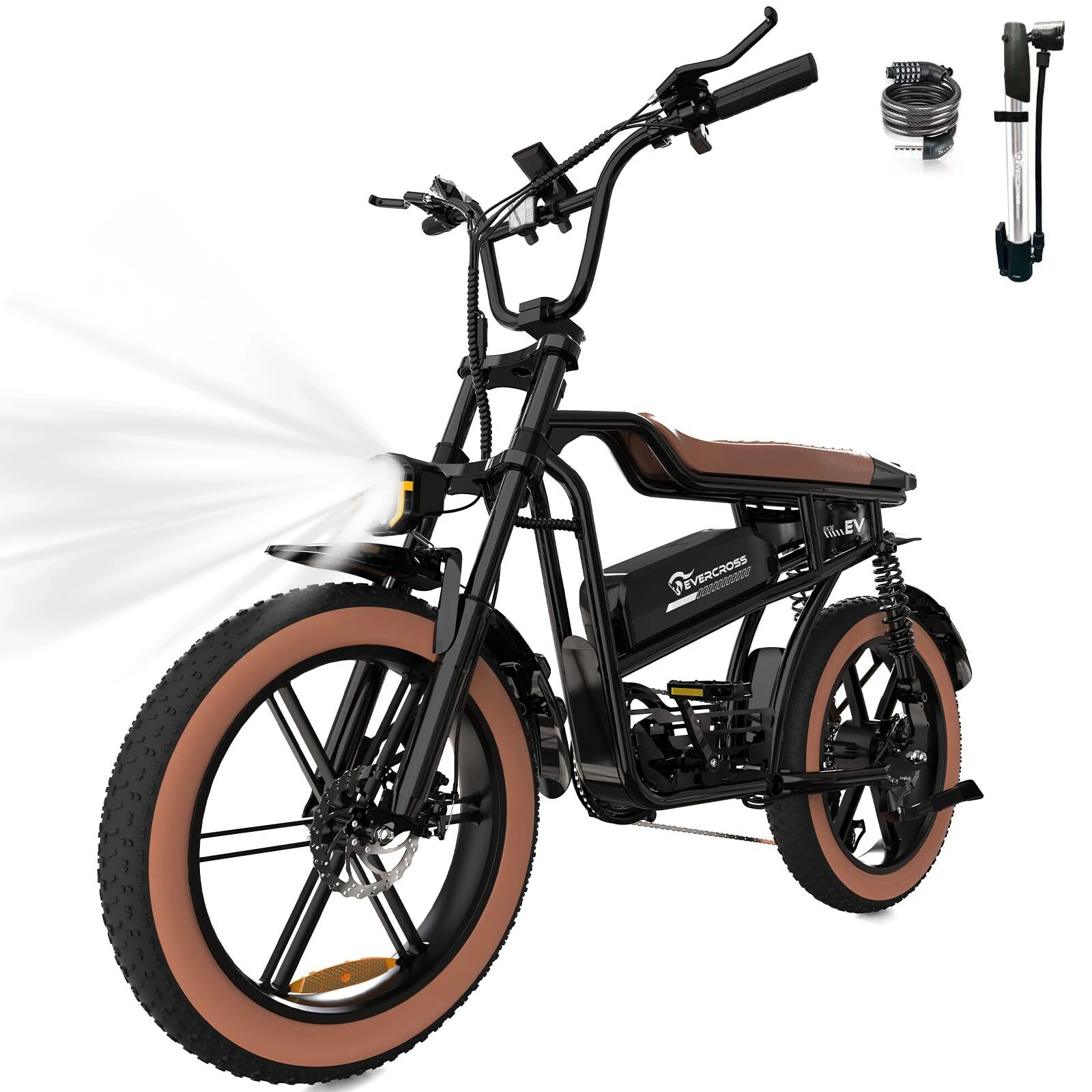 EVERCROSS EK30 720W Electric Bike for Adults, 20