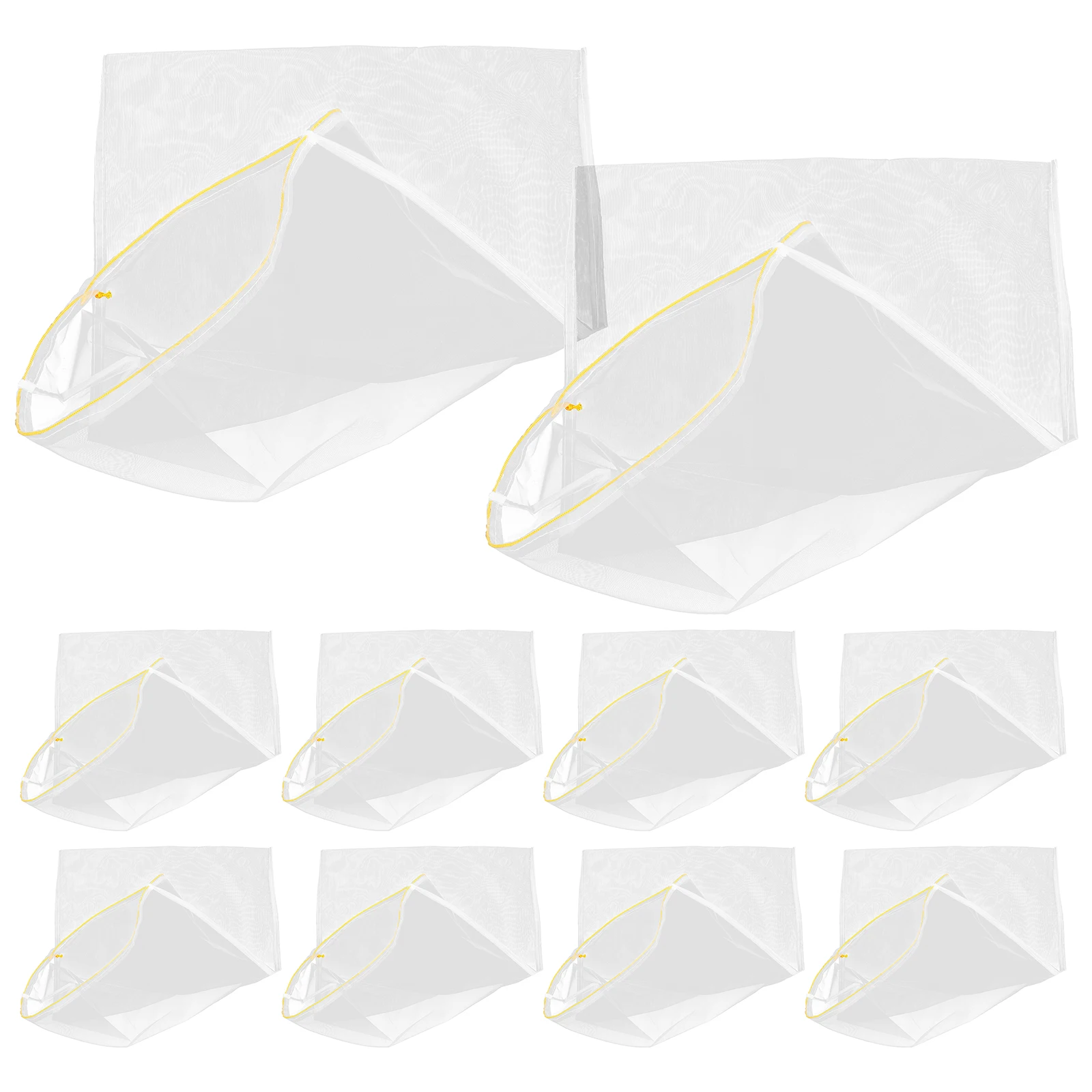 

10 Pcs Honey Filter Strainer Bag Fine Mesh Filtration Tool for Vegetable Juice Coffee Nylon Reusable Beekeeping Strainer