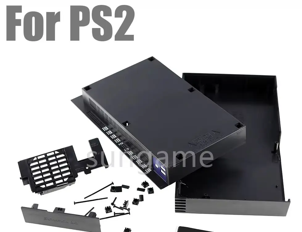1set High Quality Full Housing Shell Case for PS2 3W 30000 7W 70000 9W 90000 Console Cover