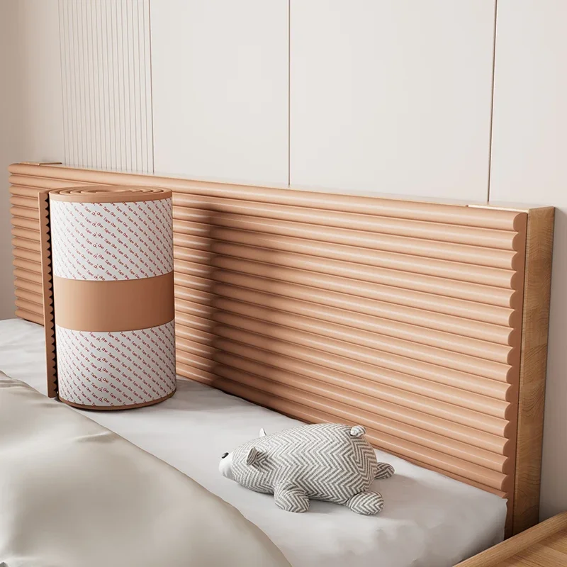 1pc Bedside Wall Fence With Anti-Collision Soft bag, Anti-Collision Sponge, Anti-C0ollision Wall Sticker