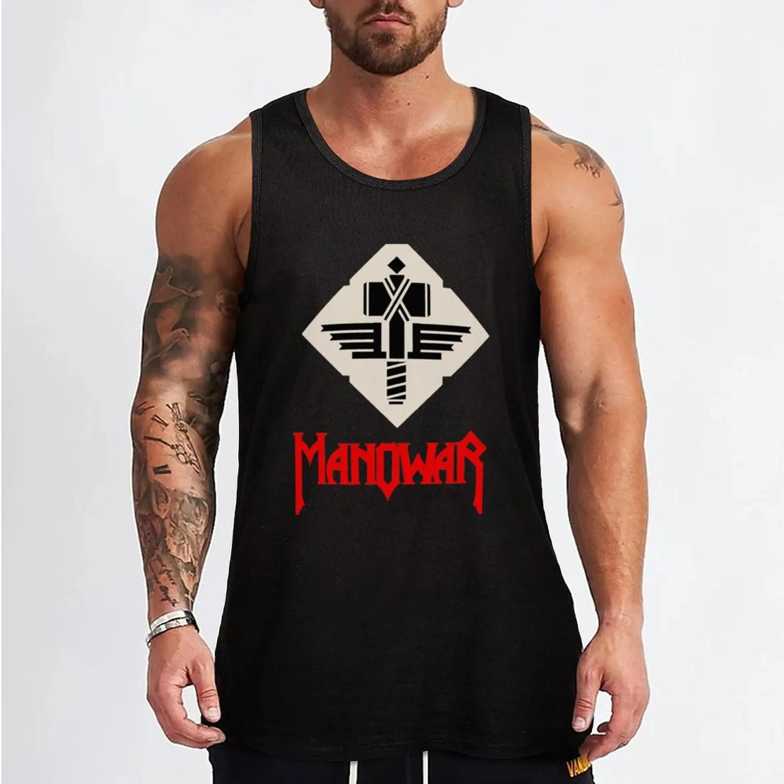 New BEST SELLER - Manowar Mechandise Essential T-Shirt Tank Top anime anime clothes Sleeveless T-shirt