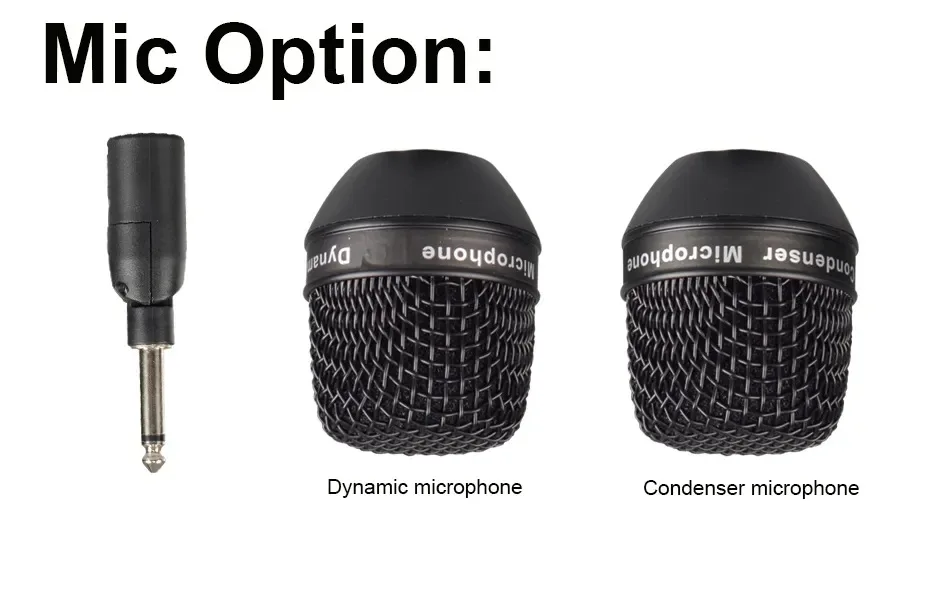 Dedicated wired to wireless microphone microphone capacitor dynamic microphone supports 48V power supply U-95