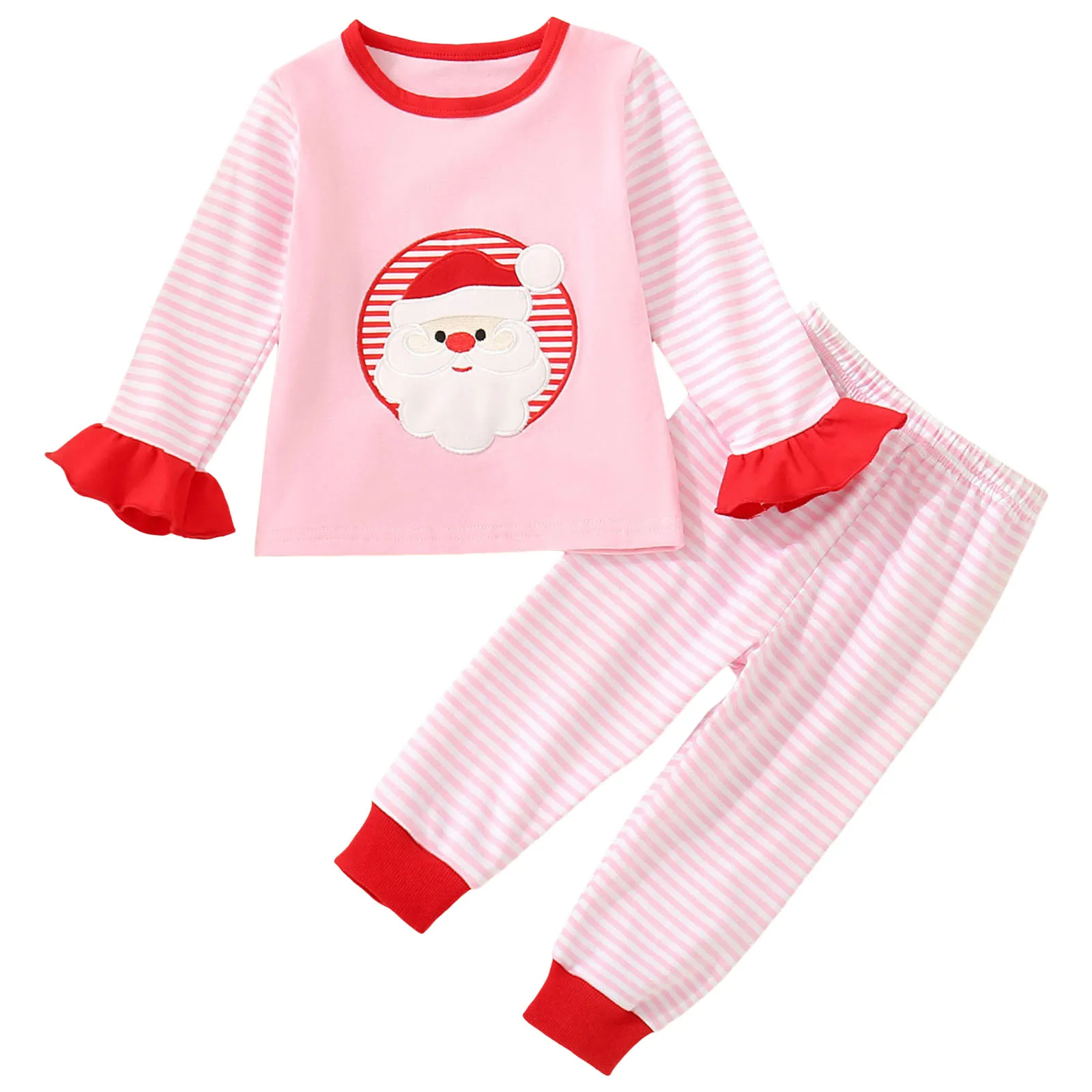 

Baby Comfortable And Skin Friendly Fashionable Long Sleeved And Long Pants Christmas Suits For Baby Toddler Gentleman Outfit