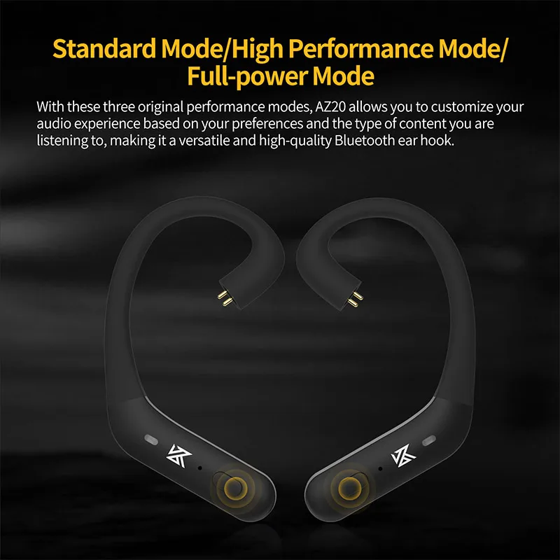 KZ-AZ20 Wireless earhook cable, compatible with Bluetooth 5.3 Snapdragon sound technology, HD audio, PIN C update
