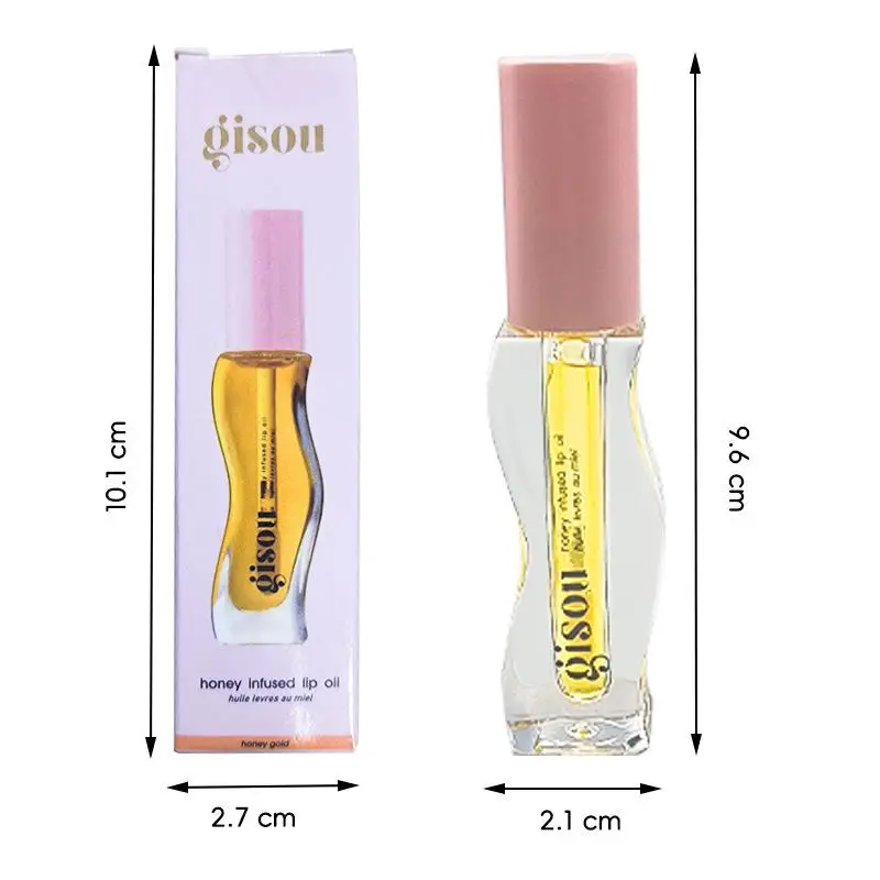 Original Gisou Deep Moisturizing Temperature Liquid Lipstick Honey Color Long Lasting Lip Makeup Lip care Party Favour Lip Oil