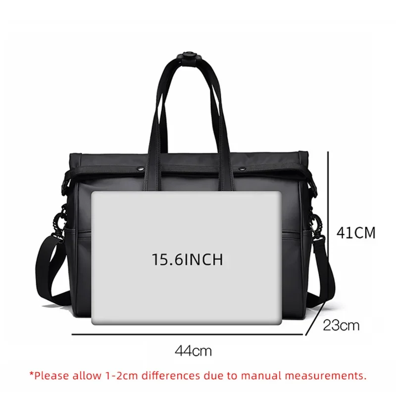 Waterproof Travel Gym Bag Large Capacity Shoulder Handbag Outdoor Sports Fitness Casual Carry-on Tote Trip Storage Duffel Bags