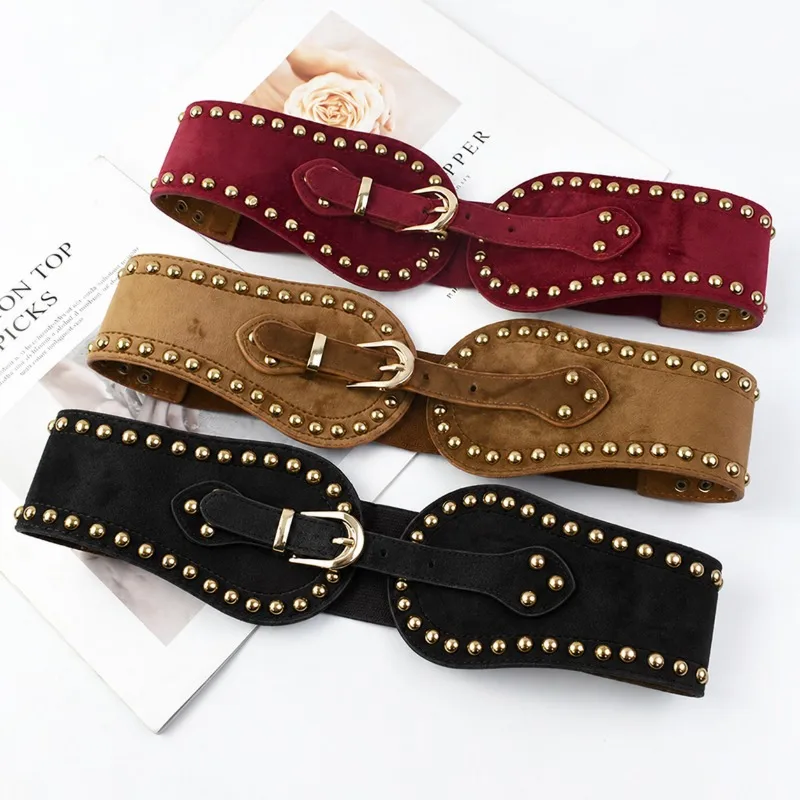 1Pc 60-80cm Suspenders with Decorative Corset Cummerbunds Adjustment Strap Fashion Corsets Belts coat Female Belt
