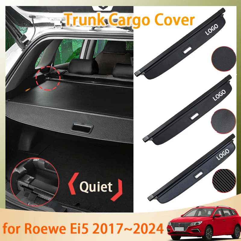 Trunk Curtain Mat for Roewe Ei5 MG5 EV MG EP Station Wagon 2018~2022 2023 2024 Accessories Rear Curtain Retractable Anti-peeping