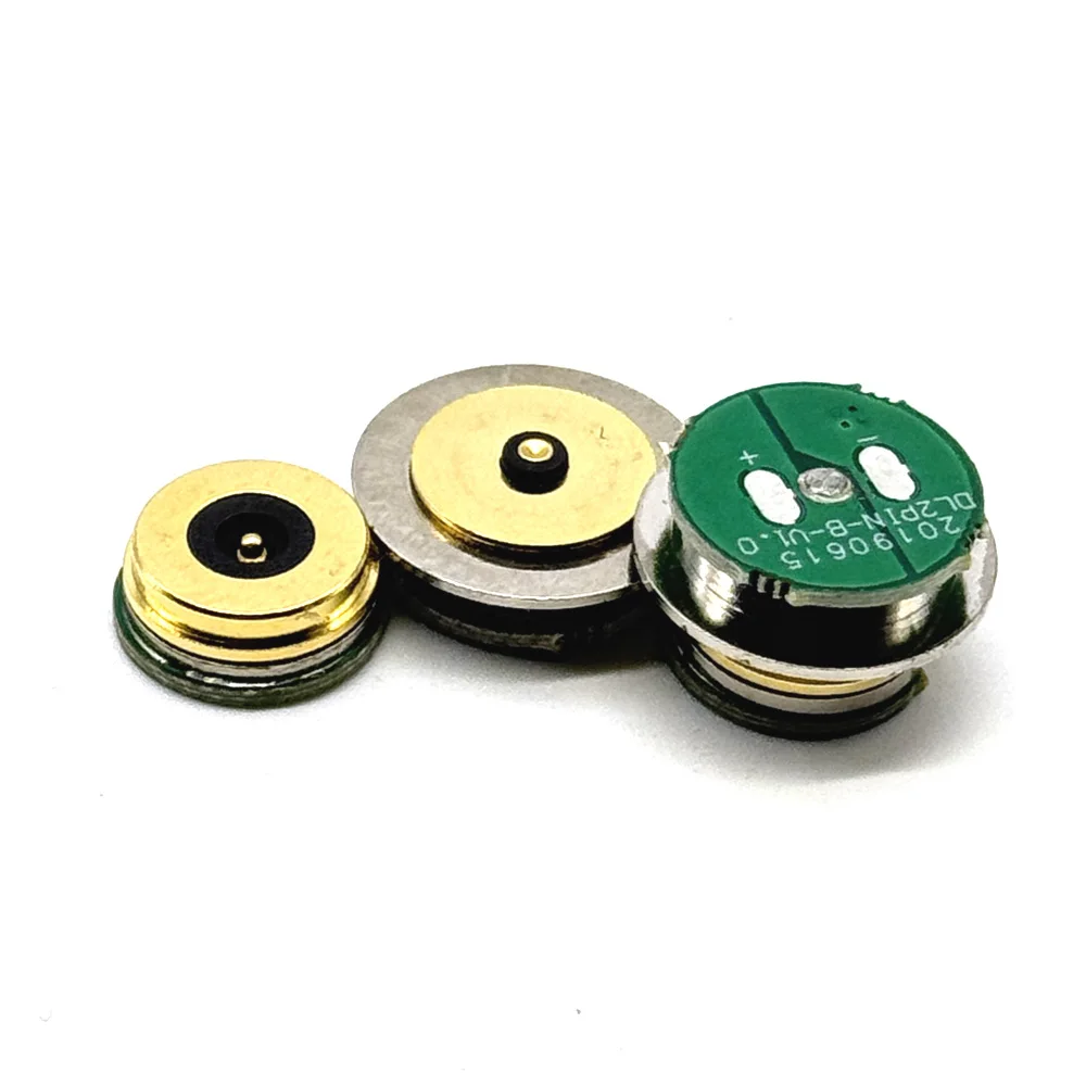 1Pair 5V 9mm With PCB DC Magnetic Pogo Pin Connector Pogopin 3A Male Female Waterproof High Current Spring Loaded Power Socket
