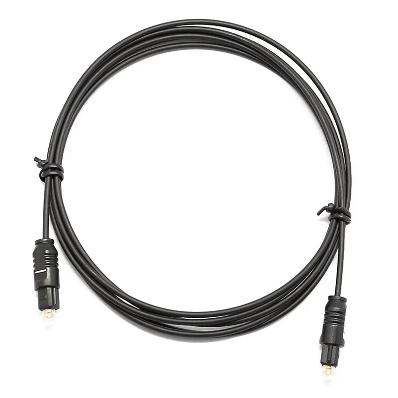 Optical Fiber Audio Transmission, Digital Plastic Optical Fiber Audio Cable, Metal Toslink, OD22mm