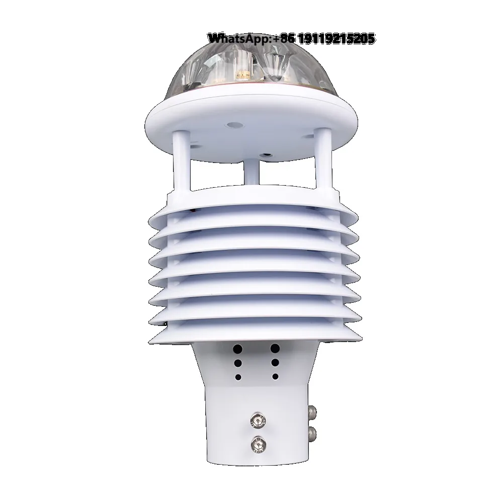 Automatic Ultrasonic Weather Station Sensor for Meteorological Environmental Farm Greenhouse Monitoring Intelligent Street Lamp