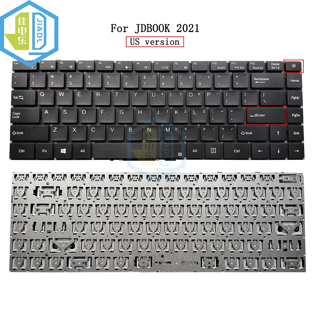 New US English laptop keyboard for X311N MB3151018 XK-HS168 JDBOOK 2021 14 inches Laptop keyboard Replace
