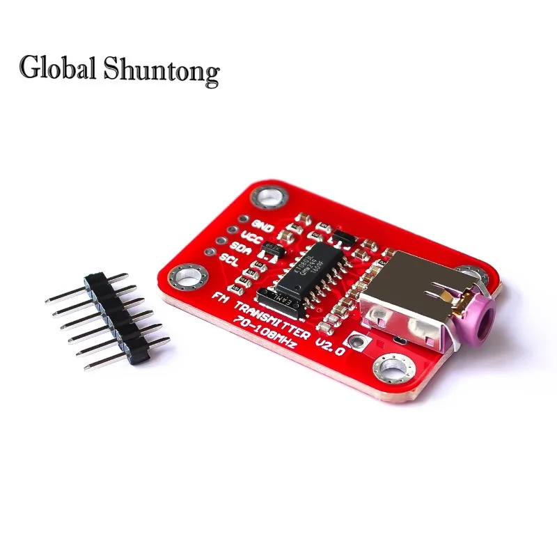 1Pcs FM Radio Transmitter Module radio station transmitter for arduino module Create a radio transmitter module