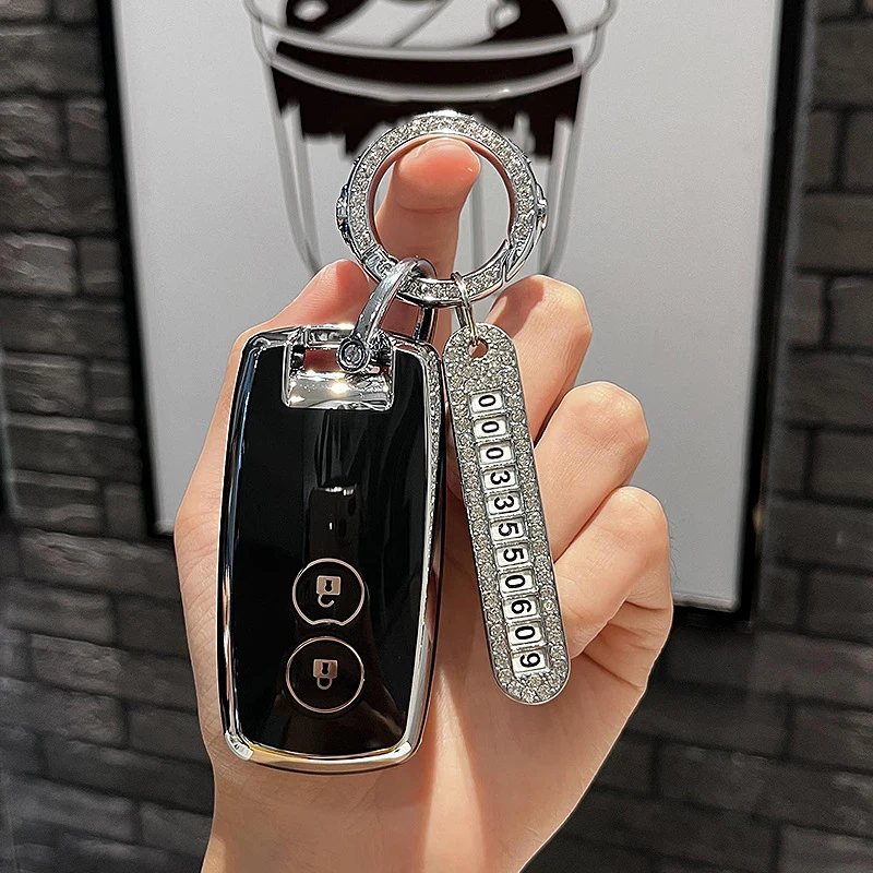 2 أزرار بولي TPU عن بعد مفتاح السيارة فوب حافظة لسوزوكي جراند فيتارا SX4 سويفت XL-7 المفاتيح حامي