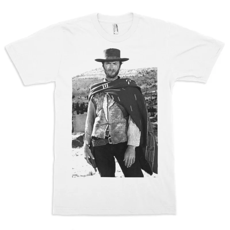 T-shirt « Golden Three Redemptions » de Clint Eastwood pour hommes, nouveau t-shirt décontracté unisexe pour l'été