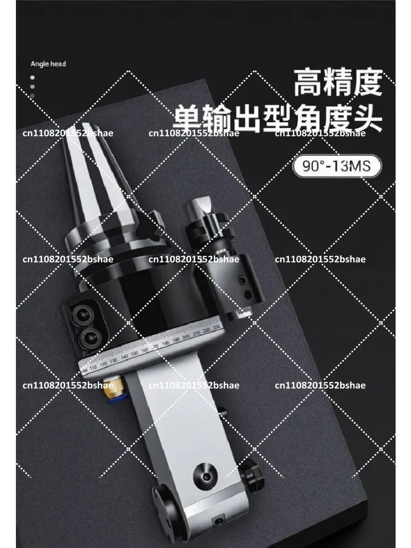 CNC Right Angle Head 90 Degree Angle Milling Head for BT40 BT50 Gantry Side Milling Attachment