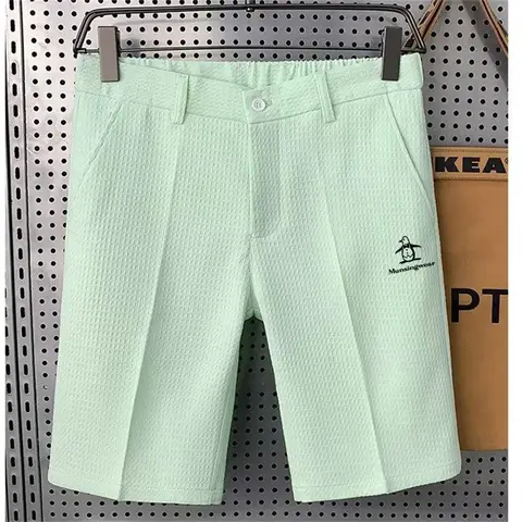 Munsingwear 남자 골프 캐주얼 반바지 2025 여름 새로운 패션 통기성 골프 스포츠 반바지 남자 캐주얼 골프 반바지 골프 의류