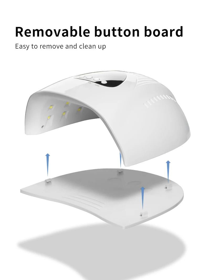 NEWGAGA uso doméstico 66 Uds cuentas UV LED lámpara de uñas con reposabrazos almohada para esmalte de Gel 72W secador de luz de uñas con 4 temporizadores para salón pantallas táctiles para curado de gel de uñas, herram