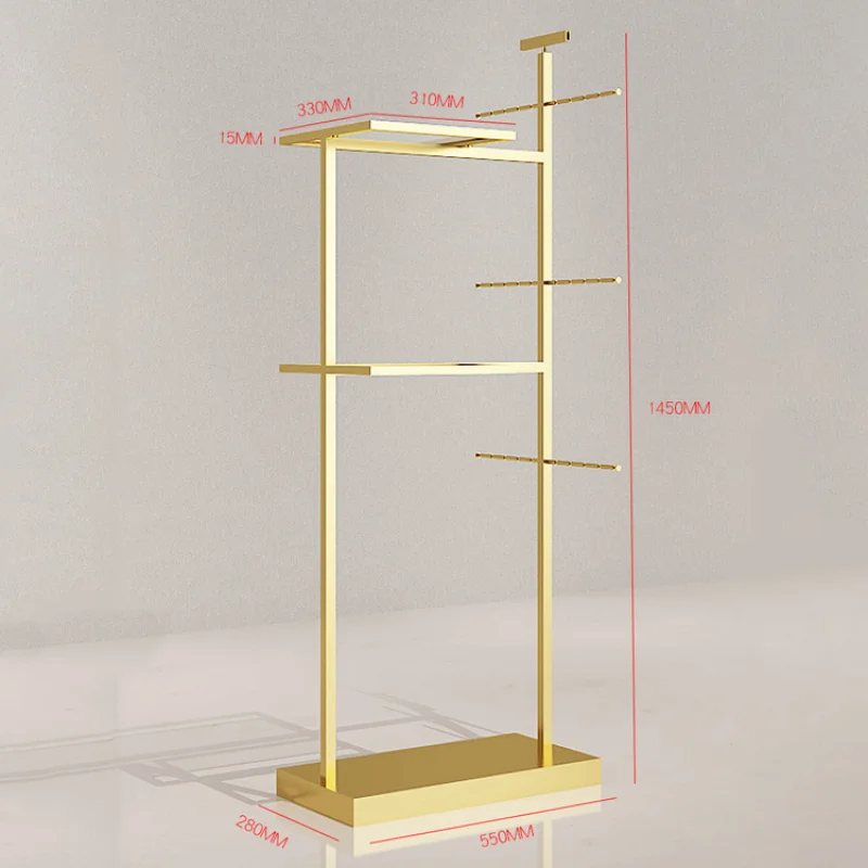 Picture 6: custom.Kainice Customized Double-Sided Rose Clothing Rack Floor Standing Store Shelf Display Lingerie Bras & Underwear