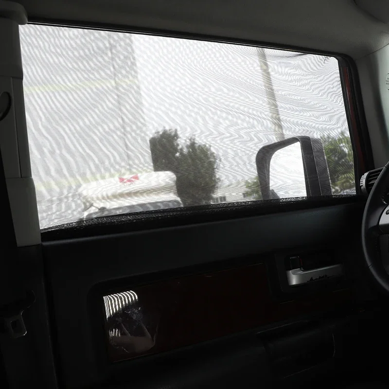 For Toyota FJ Cruiser car rear window curtain sunshade mosquito net car exterior decoration modification accessories