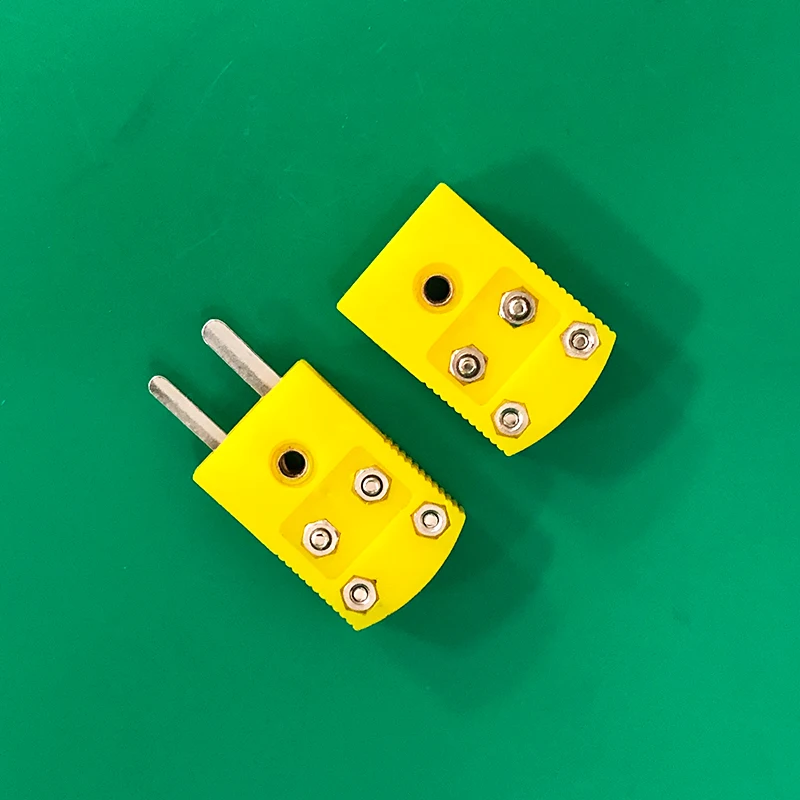 K/T/J Type Thermocouple Miniature Socket Plug Connector Thermocouple Plugs Male K Type Sockets Sensors