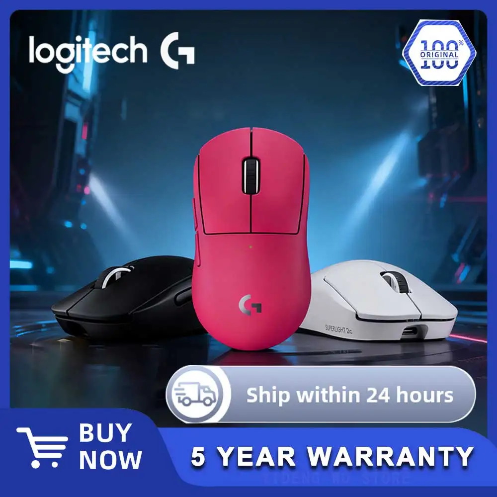 

НОВАЯ беспроводная мышь Logitech GPW4 PRO X SUPERLIGHT 2c, профессиональная игровая и спортивная периферия, серия G Pro 4-го поколения FPS