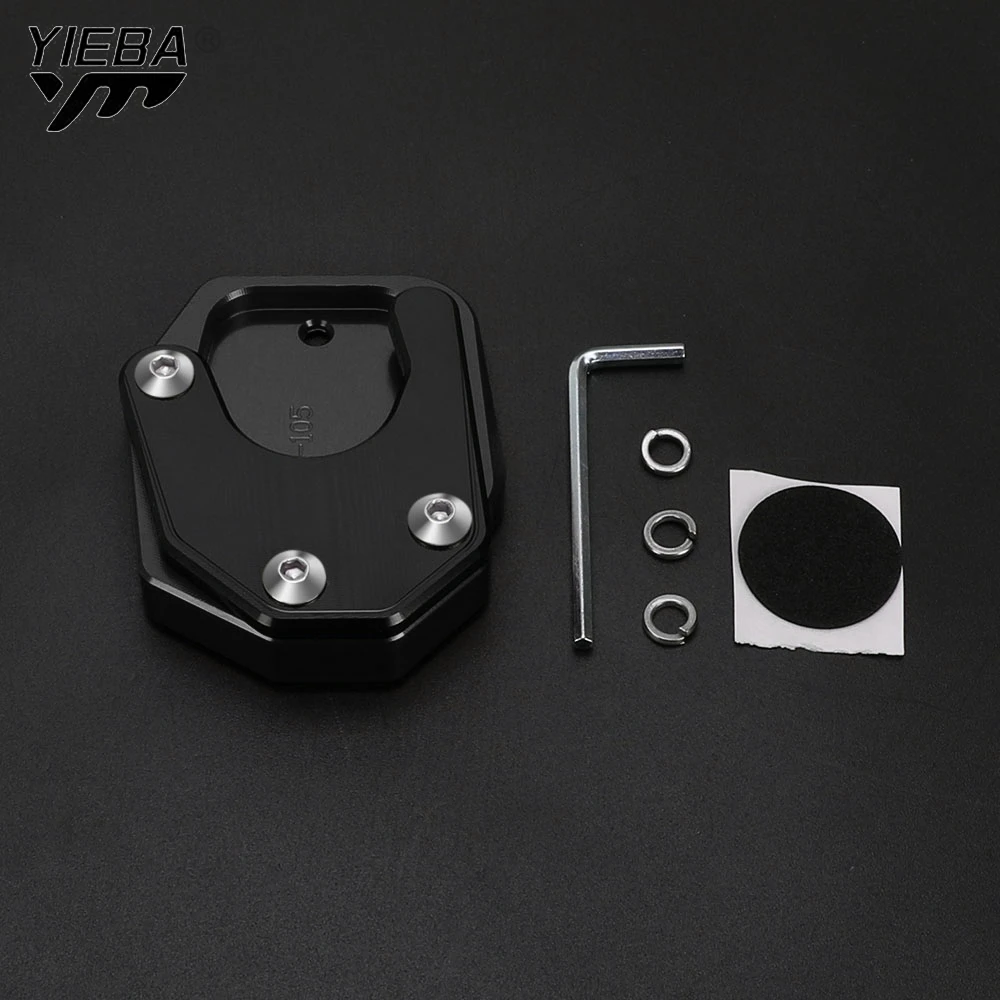 

For Honda VFR800X Crossrunner XL600V XL650V XL700V Transalp CNC Accessories Foot Side Stand Kickstand Enlarger Pad Support Plate