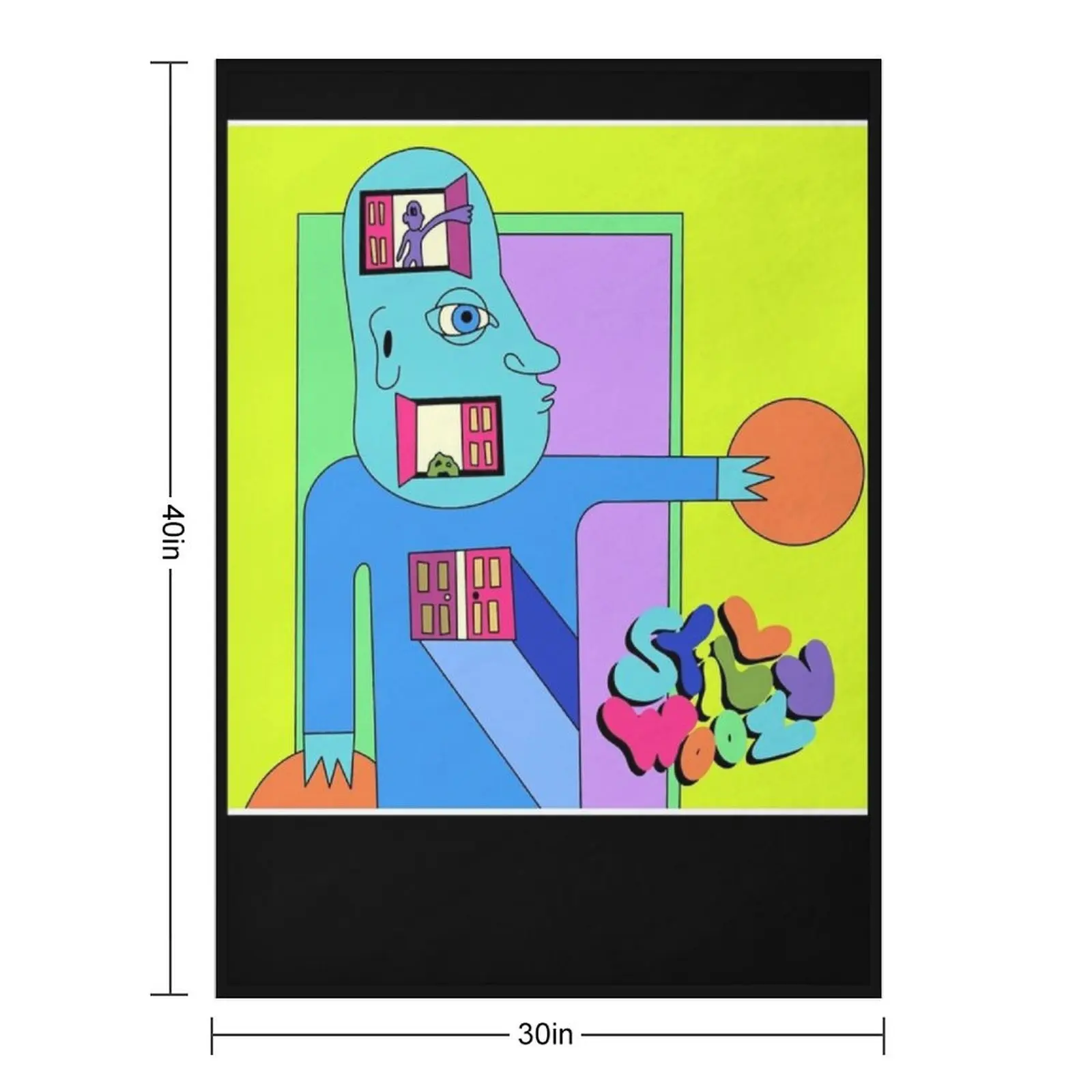 Stills Woozys Albums Men Coveres Doodles Throw Blanket Bed Weighted Camping Large Blankets