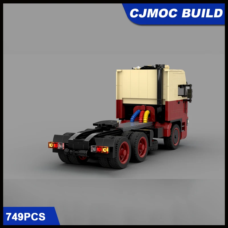 749PCS Urban Transportation Technical Moc Modular 3600 ATi Truck DIY Creative Ideas Children Toy Building Blocks